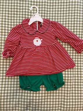 Banana Split - Santa play set with shorts, size 2T